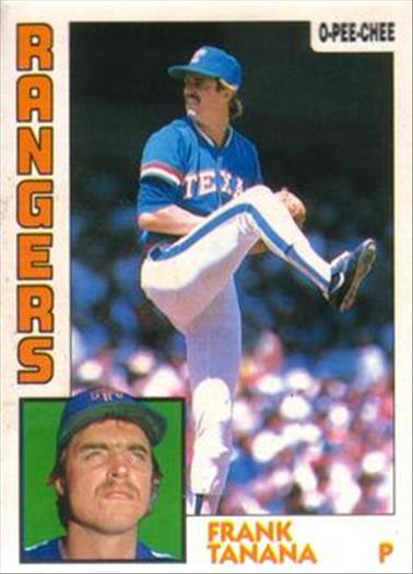 1984 O-Pee-Chee Baseball Cards 276     Frank Tanana
